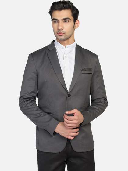 TAHVO Men Single
                        Breasted Notched Lapel 2 Piece Suit