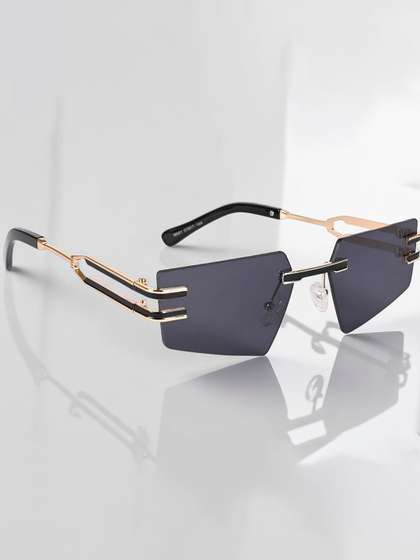 Price History of DressBerry Unisex Rectangle Sunglasses with UV - Main Image