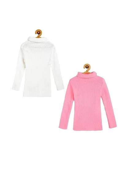 TINY HANDS Kids Pack Of
                    2 Woollen Pullover