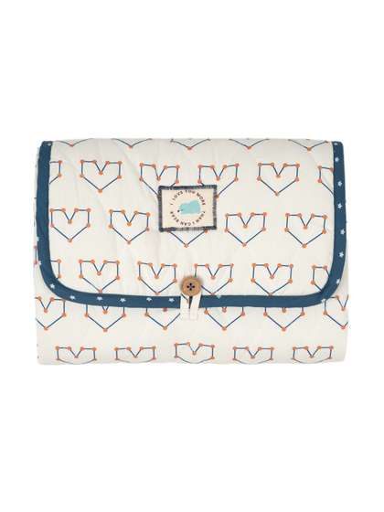 TIDY SLEEP Kids Printed
                    On The Go Mats Galactic Love
