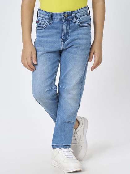 Ed-a-Mamma Boys Comfort
                    Regular Fit Mid-Rise Stretchable Jeans