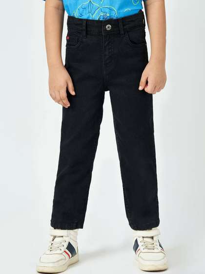 Ed-a-Mamma Boys Comfort
                    Regular Fit Mid-Rise Cotton Denim Stretchable Jeans