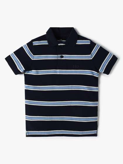 GAP Boys Striped Polo
                    T-Shirt
