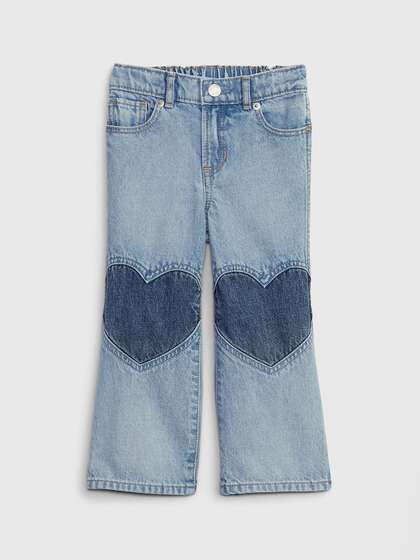 GAP Girls Mid-Wash
                    Straight Fit Jeans