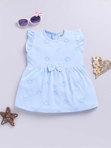 YK X Tinyo Girls Printed
                    A-Line Dress