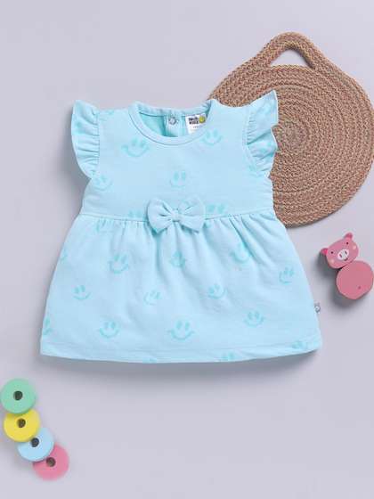 YK X Tinyo Girls Printed
                    A-Line Dress