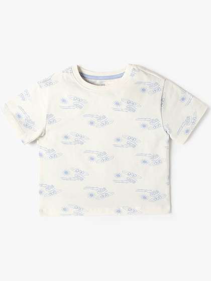 GAP Girls Conversational
                    Printed Cotton T-Shirt