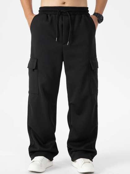 The Modern Soul Men
                      Cotton Baggy Fit Loose-Fit Track Pant