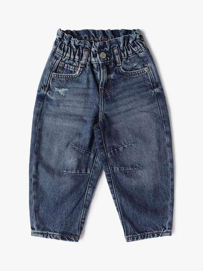 GAP Girls Lightly
                      Washed Distressed Relaxed Fit Jeans