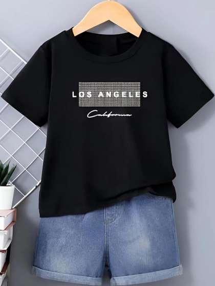 ELPIXIE FASHION
                          Unisex Black Clothing Set