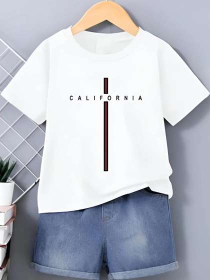 ELPIXIE FASHION Unisex
                      White Clothing Set