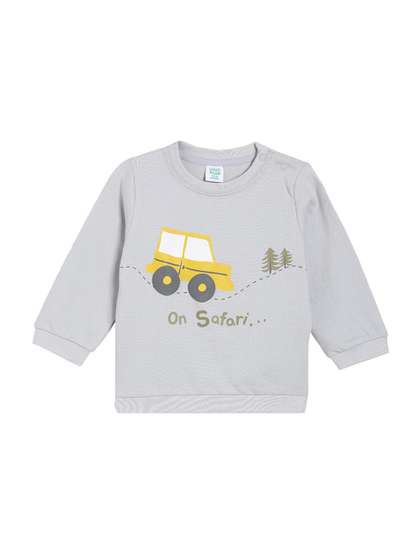 MINI KLUB Boys Printed
                    Pullover Sweatshirt