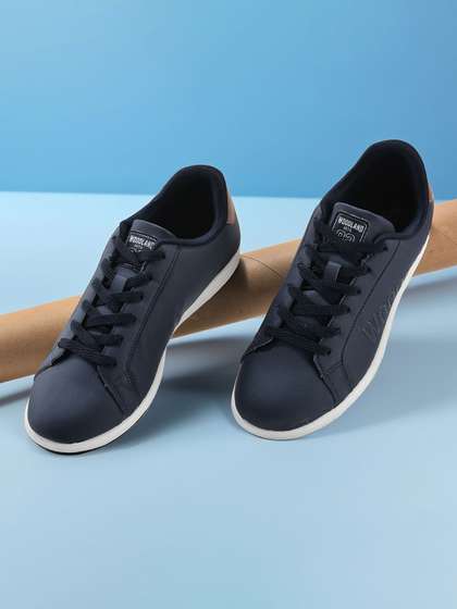 Price History of Woodland Men Round Toe Sneakers from Myntra