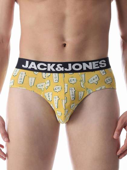 Jack & Jones
                        Printed Mid Rise Basic Brief 9020068001