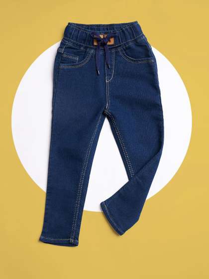 F2M Boys Regular Fit
                    High-Rise Stretchable Jeans