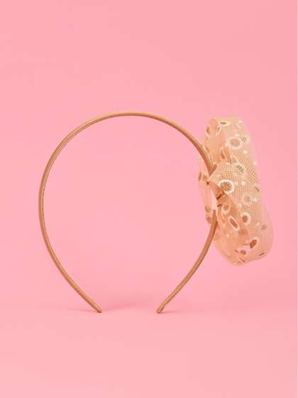 Aye Candy Girls Foil
                    Embellished Hat Design Hairband