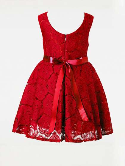 Shahina Fashion Girls
                    Lace & Satin Party Dress