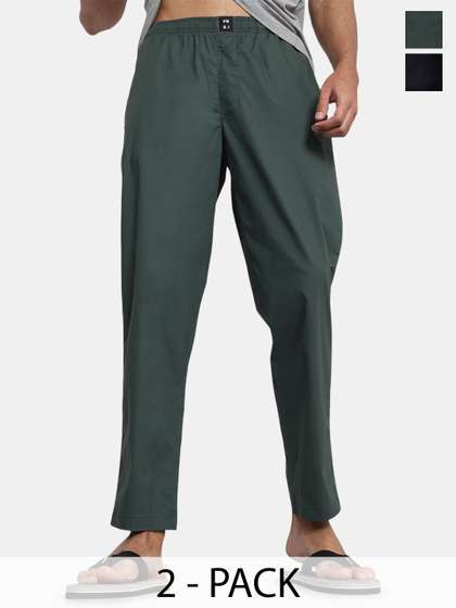 PB & J Pack Of
                          2 Cotton Straight Lounge Pants