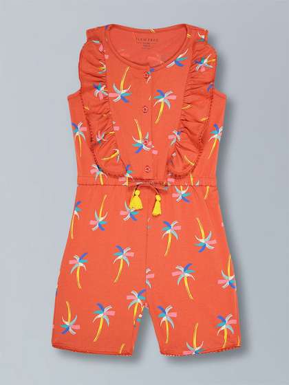 PLUM TREE Girls Printed
                    Jumpsuit