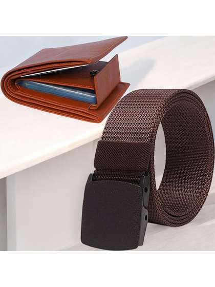 Provogue Men Accessory
                    Gift Set of Wallet & Belt