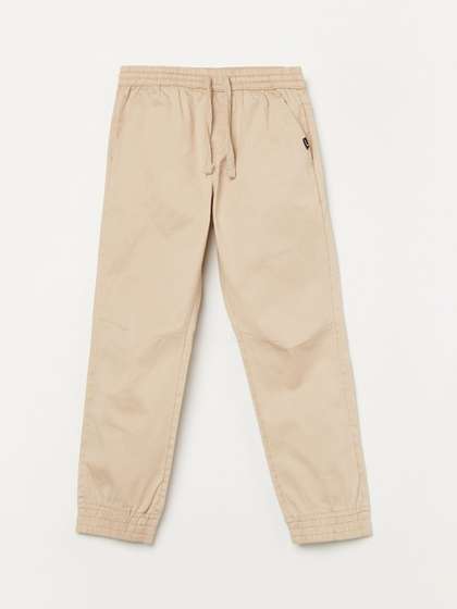 Fame Forever by
                      Lifestyle Boys Solid Cotton Joggers
