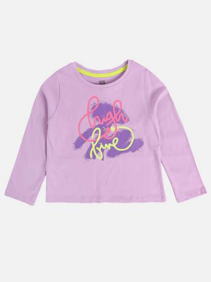 MINI KLUB Girls
                      Printed Pure Cotton Top