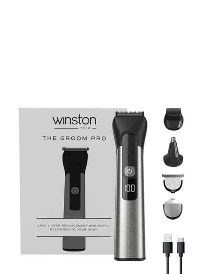 WINSTON WFBT-104 Groom
                      Pro 5- In-1 Trimmer- Black