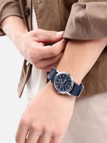 Mast & Harbour
                        Unisex Brass Printed Dial & Straps Analogue
                        Chronograph Watch