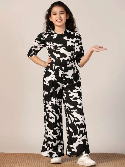 FASHION DREAM Girls
                    Printed Top with Trousers