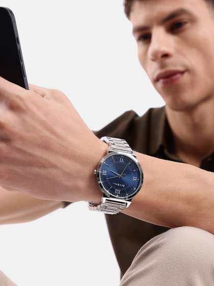 Mast & Harbour
                          Unisex Brass Dial & Stainless Steel Straps
                          Analogue Watch