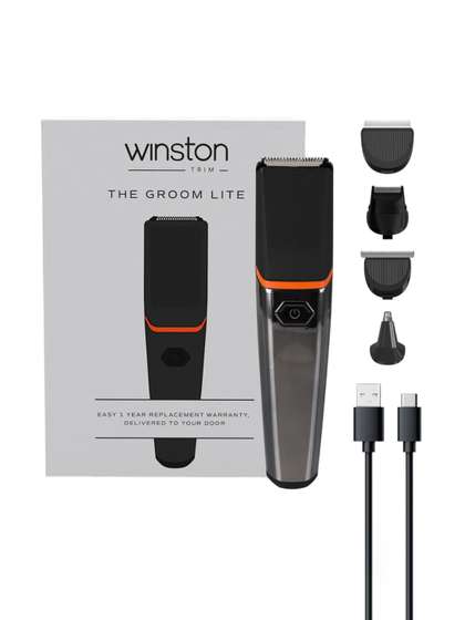WINSTON WFBT-102 Groom
                    Lite 4-In-1 Trimmer- Grey