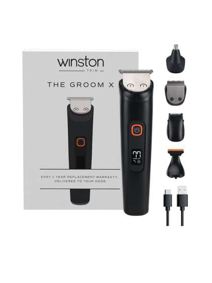 WINSTON WFBT-103 Groom
                      X 5-In-1 Grooming Trimmer- Grey