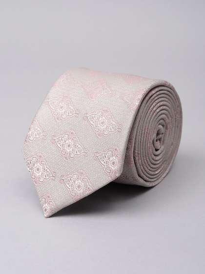 Van Heusen Men Woven
                      Design Broad Formal Tie