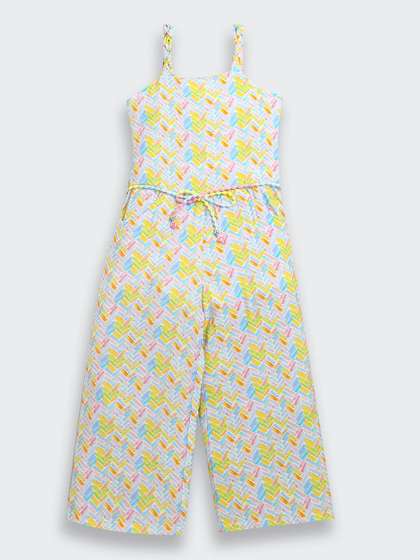 Tiny Girl Girls Printed
                    Basic Jumpsuit