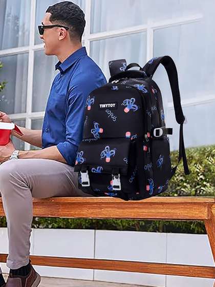 Tinytot Kids Printed
                    Laptop Backpack