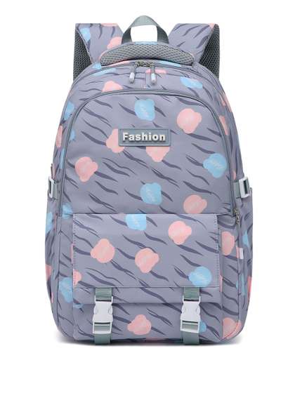 Tinytot Unisex Kids
                    Typography Backpack