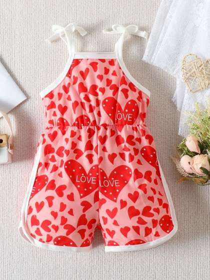 LULU & SKY Girls
                    Printed Jumpsuit