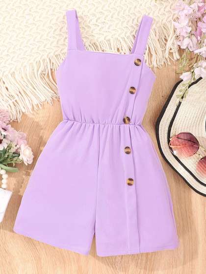 INCLUD Girls Basic
                      Jumpsuit