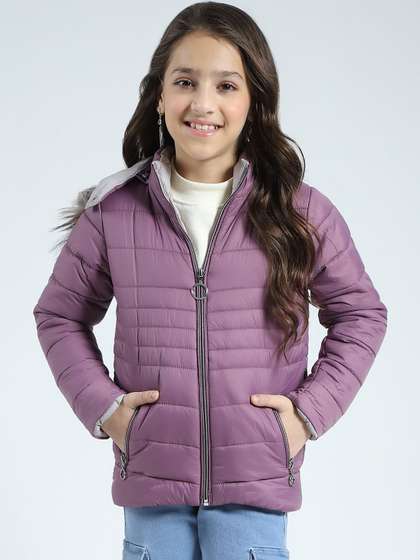 Monte Carlo Girls
                    Striped Puffer Jacket