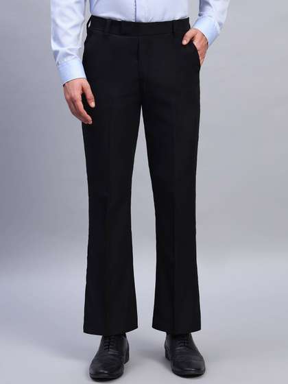 AXNIS Men Ultra
                        Regular Fit Flared Formal Trouser