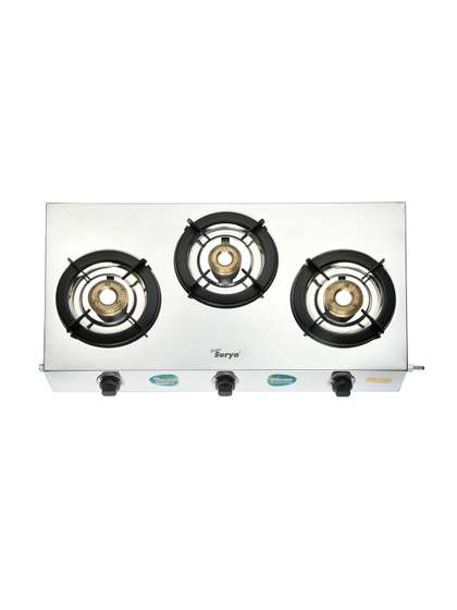 GOLDEN SURYA 3-Burner Gas Stove