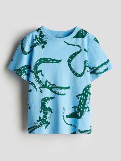 H&M Printed Cotton T-shirt