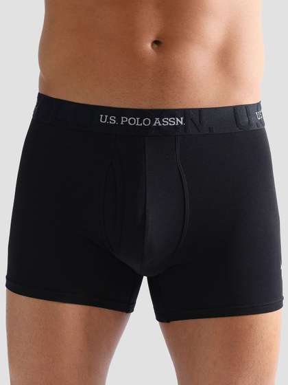 U.S. Polo Assn.
                        ET007 Men Anti Microbial Mid Rise Trunk
                        ET007-002-PL