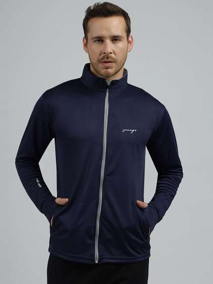 Be Savage Men Solid
                        Sunscreen Biker Jacket with UPF50