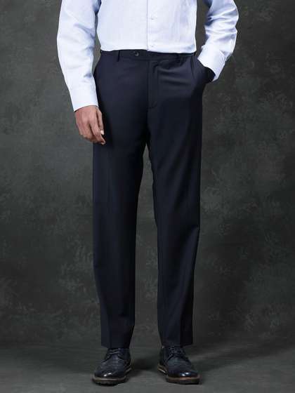 Price History of RARE RABBIT Men Formal Trousers from Myntra