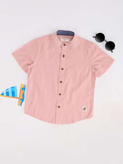 Pantaloons Junior Boys
                      Opaque Casual Shirt
