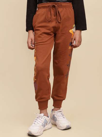 Kids Ville Boys Naruto
                    Anime Printed Joggers