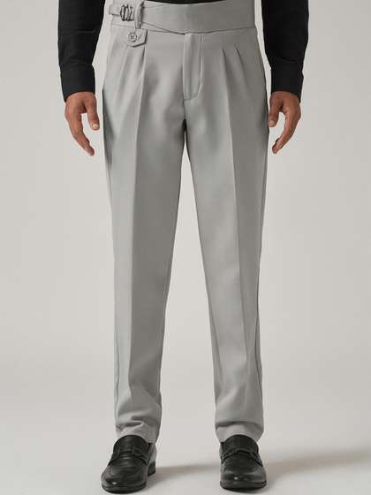 Banana Club Men
                        Smart Pleated Trousers