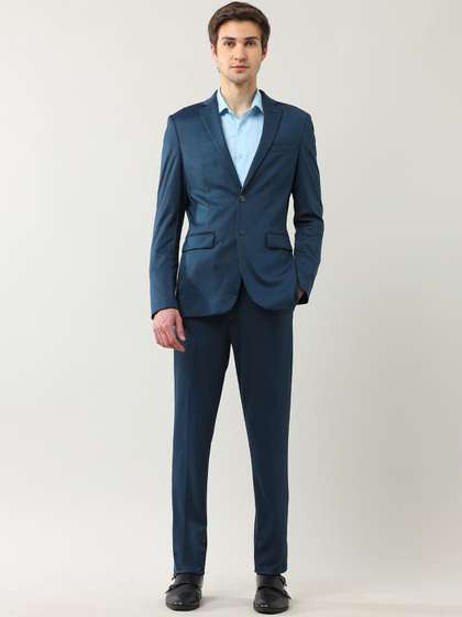 Arrow Solid SlimFit
                      Single-Breasted Two-Piece Formal Suit