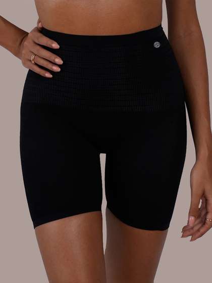 Soie Women Seamless
                        High Waist Ultra-Thin Hip & Thigh Control
                        Compression Shaper Shorts